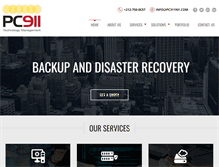 Tablet Screenshot of pc911ny.com